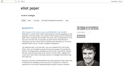 Desktop Screenshot of eliotpeper.com